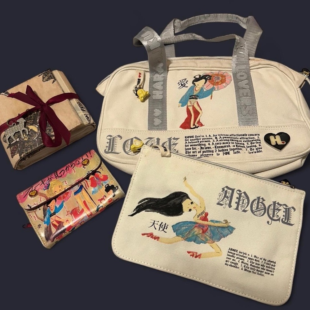 Vintage Harajuku Lovers bundle original Harajuku Lovers product release